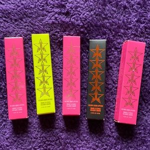 5 Jeffree Star Velour Liquid Lipsticks bundle!